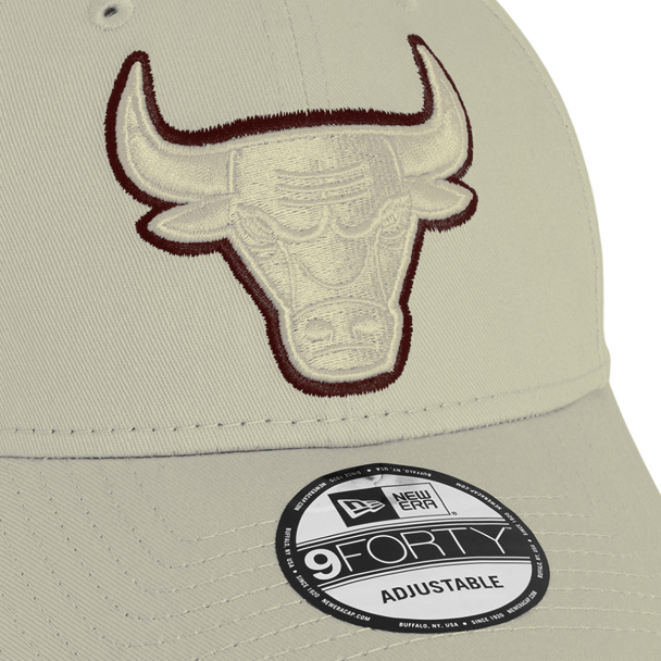 Boné New Era 9forty NBA Chicago Bulls Bege