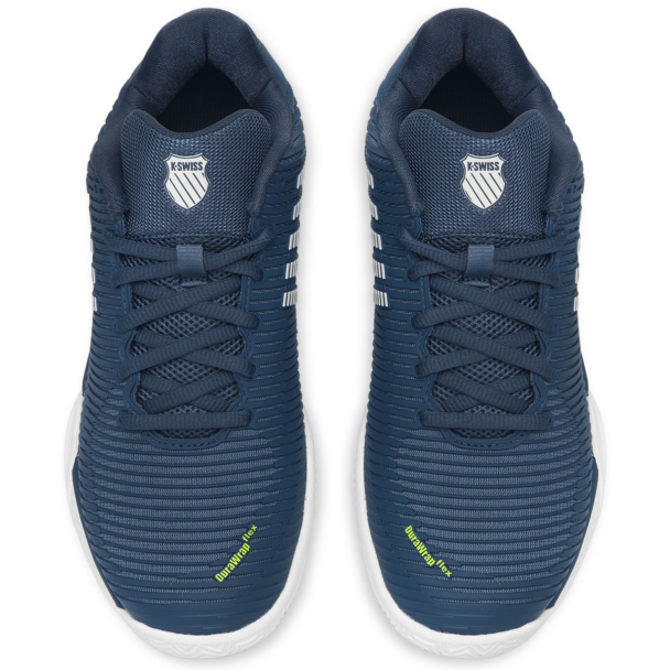 Tênis K-Swiss Hypercourt Express 2 - Clay - Saibro - Azul e Branco