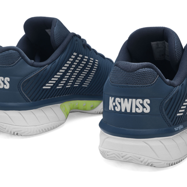 Tênis K-Swiss Hypercourt Express 2 - Clay - Saibro - Azul e Branco