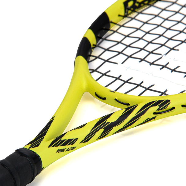 Mini Raquete Babolat Pure Aero Preta e Amarela