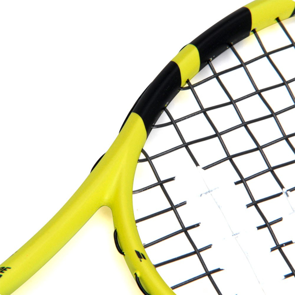 Mini Raquete Babolat Pure Aero Preta e Amarela
