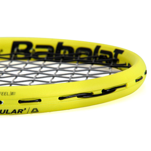 Mini Raquete Babolat Pure Aero Preta e Amarela