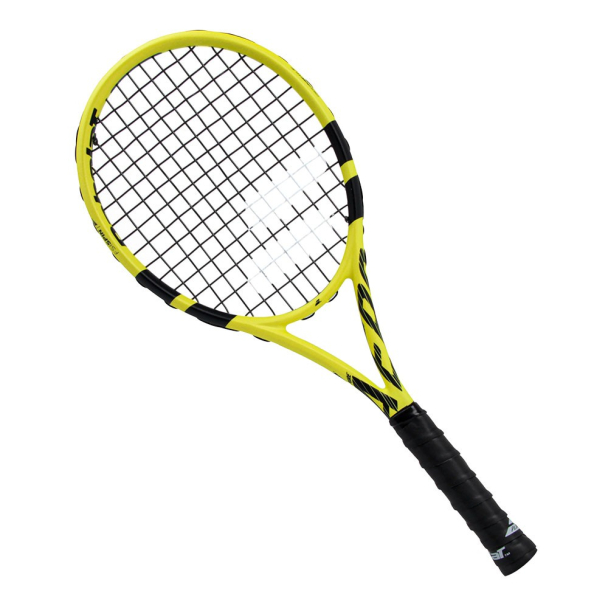 Mini Raquete Babolat Pure Aero Preta e Amarela