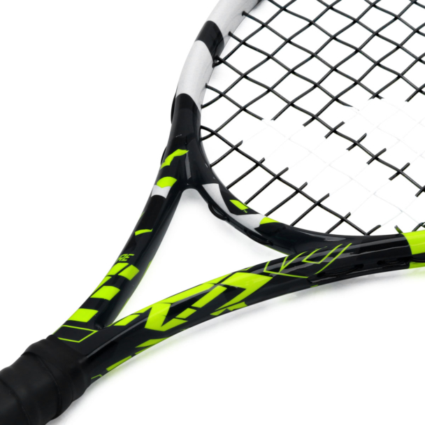 Mini Raquete Babolat Pure Aero Preta Amarela e Branca - ProSpin.com.br
