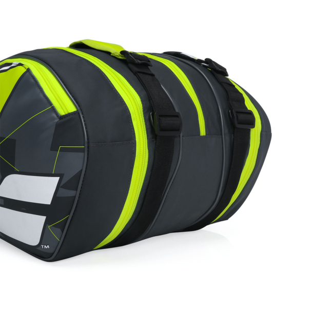 Raqueteira Babolat Pure Aero X12 Preto e Amarelo
