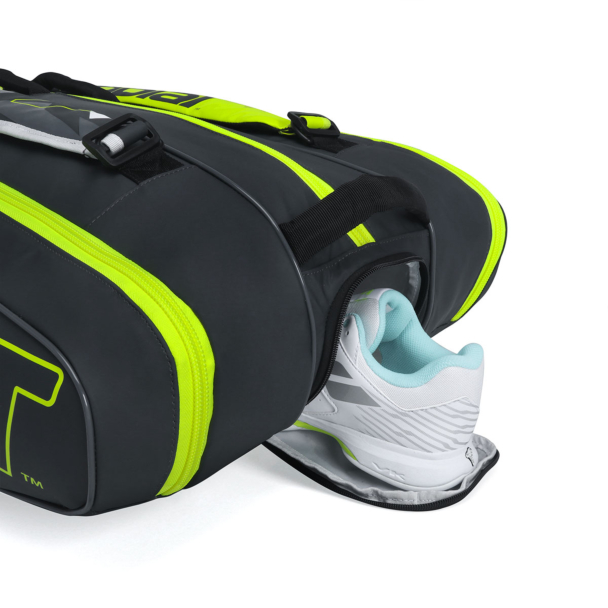 Raqueteira Babolat Pure Aero X12 Preto e Amarelo