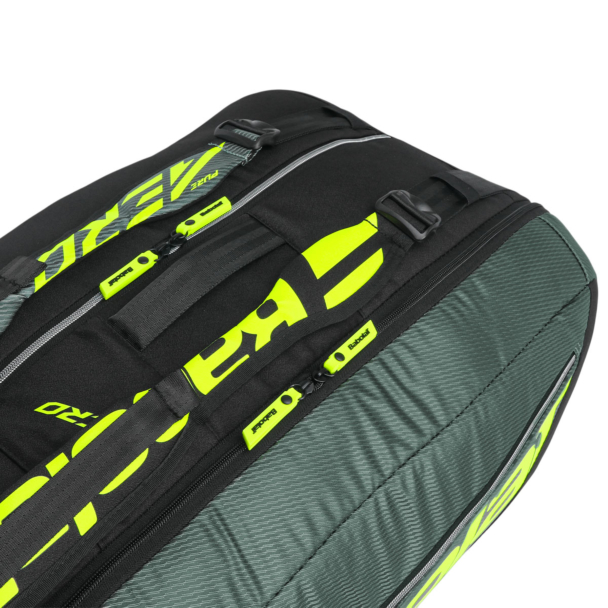 Raqueteira Babolat Pure Aero Rh6 2026 Gen9 Preto e Limão - ProSpin