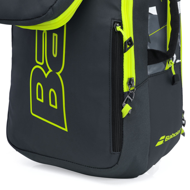 Mochila Babolat Pure Aero Preto e Amarelo