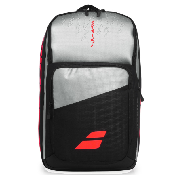 Mochila Babolat Pure Strike Cinza Laranja e Preto