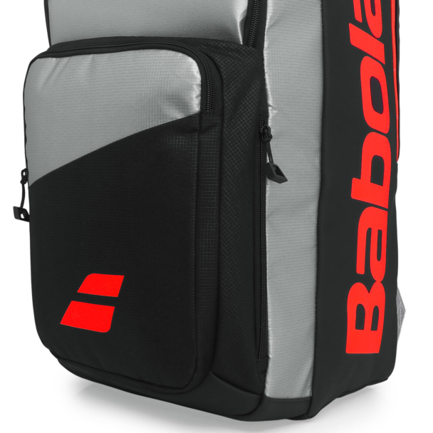 Mochila Babolat Pure Strike Cinza Laranja e Preto