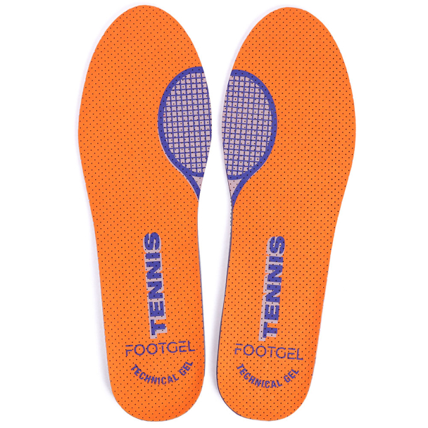 Palmilha de Gel Footgel Tennis 41 ao 45 Laranja