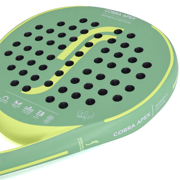 Raquete de Padel Robin Soderling Cobra Apex Verde e Limão