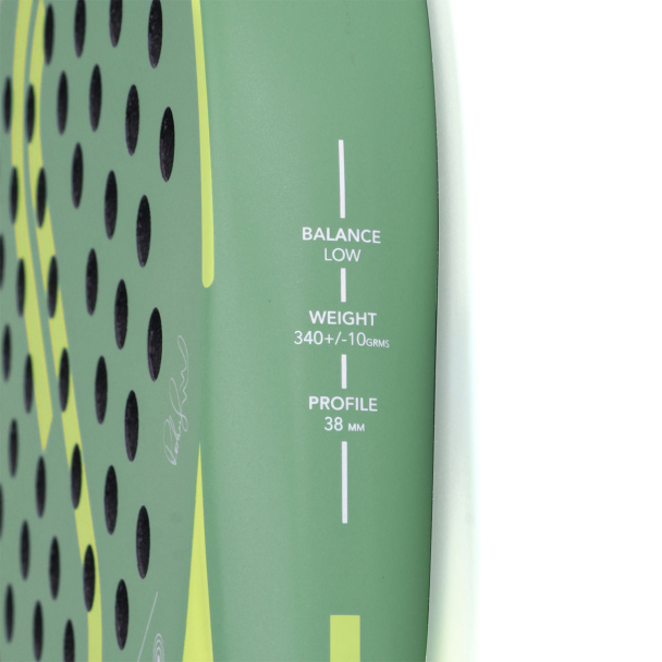 Raquete de Padel Robin Soderling Cobra Apex Verde e Limão