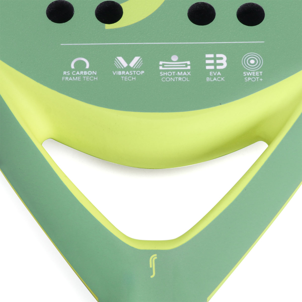 Raquete de Padel Robin Soderling Cobra Apex Verde e Limão