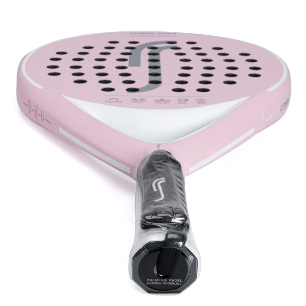 Raquete de Padel Robin Soderling Cobra Apex Women's Edition Rosa