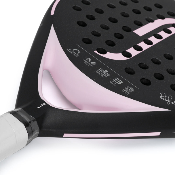 Raquete de Padel Robin Soderling Cobra Apex Women's Edition Preta e Rosa