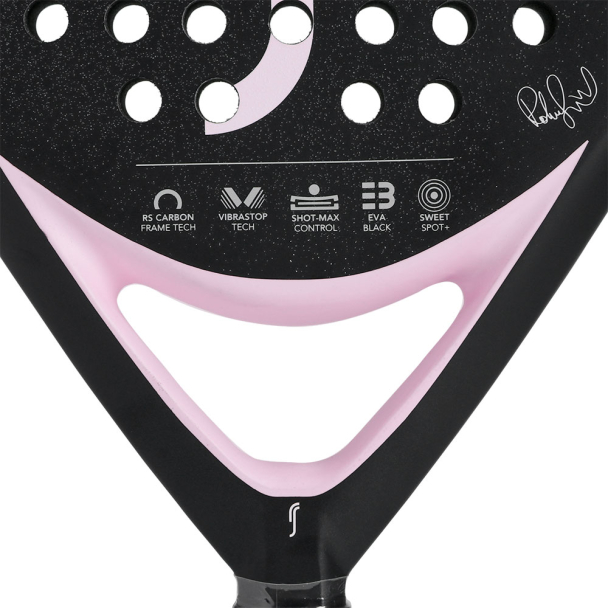 Raquete de Padel Robin Soderling Cobra Apex Women's Edition Preta e Rosa