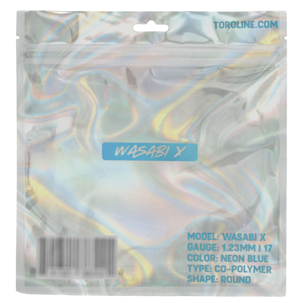 Corda Toroline Wasabi X 17L 1.23mm Azul - Set Individual - ProSpin