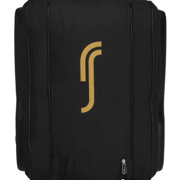 Raqueteira RS Padel e Beach Pro Bag Preta e Dourada
