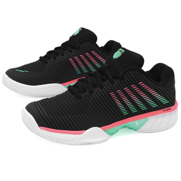 Tênis K-Swiss Hypercourt Express 2 - Clay - Saibro - Preto Verde e