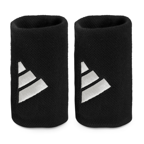 Munhequeira Adidas Longa com 02 unidades Preta e Branca