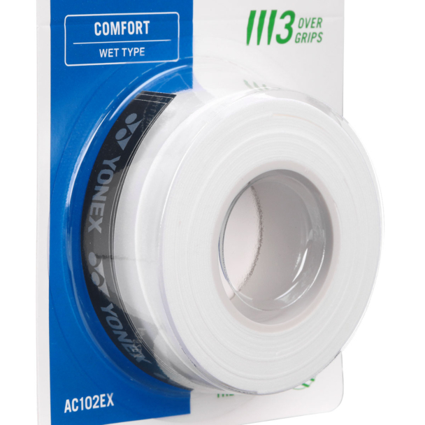 Overgrip Yonex Super Grap Branco com 3 Unidades - PróSpin.com.br