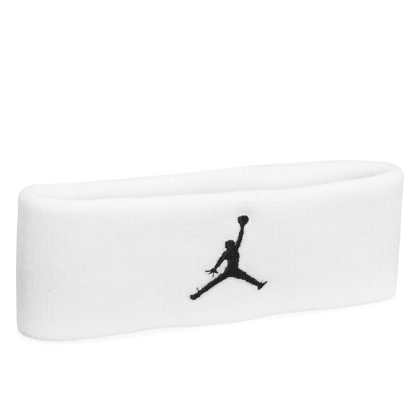 Testeira Nike Headband Jordan Branca e Preta