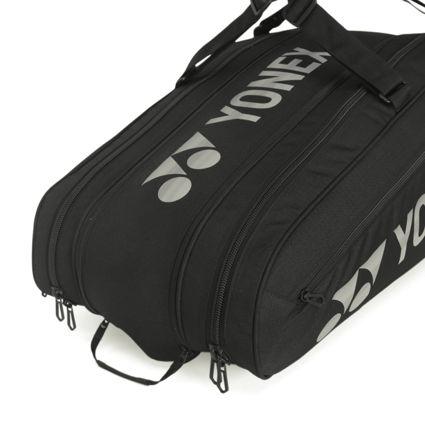 Raqueteira Yonex Gearlogic X9 Preta 2026 - ProSpin.com.br