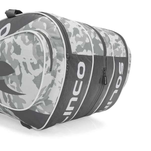 Raqueteira Solinco X15 Camo Cinza e Branca