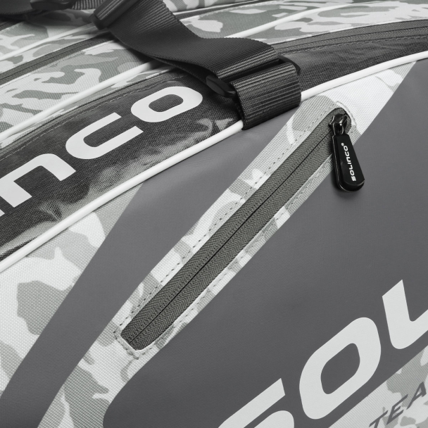 Raqueteira Solinco X15 Camo Cinza e Branca