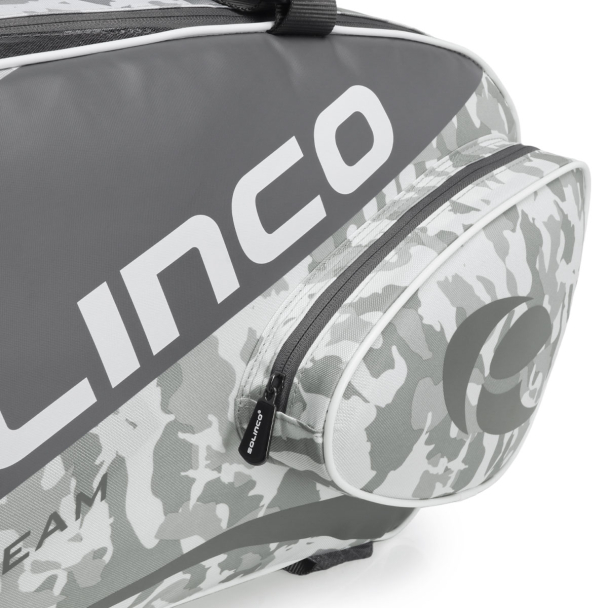Raqueteira Solinco X15 Camo Cinza e Branca