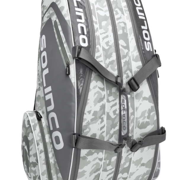 Raqueteira Solinco X15 Camo Cinza e Branca