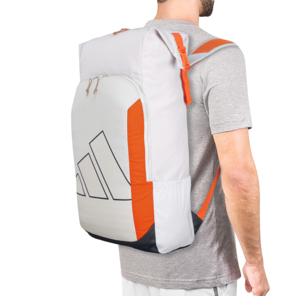 YA−MAN HRF-3 Mochila Adidas Multigame 3.3 Cinza e Laranja - ProSpin.com.br