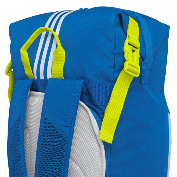 Mochila Adidas Multigame 3.3 Azul Cinza e Limão - ProSpin.com.br