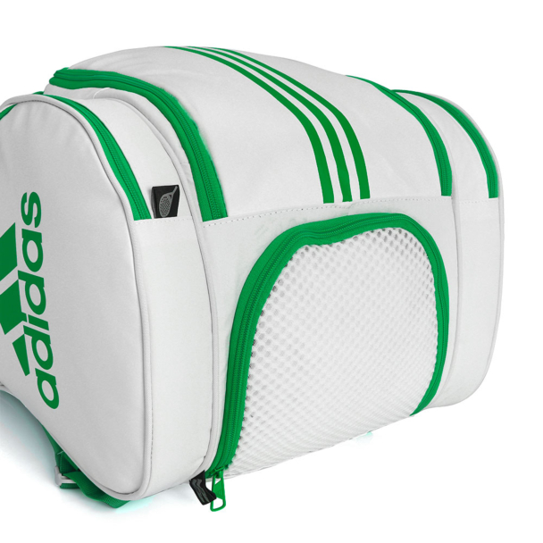 Raqueteira Adidas Multigame Para Padel e Beach Branca e Verde