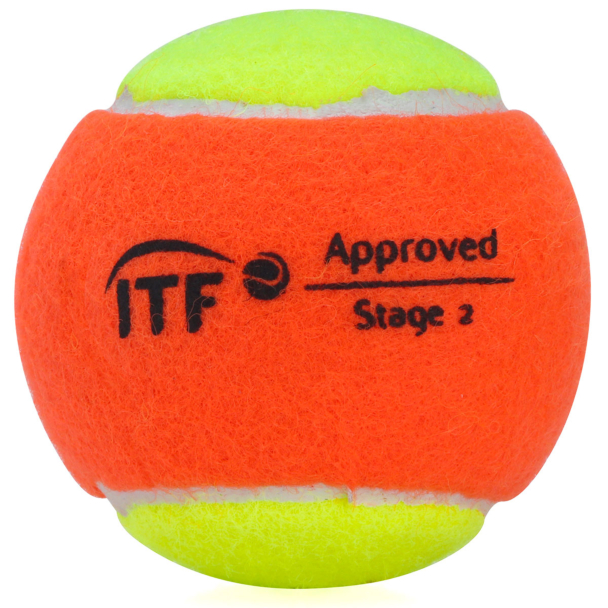 Bola de Tênis e Beach Tennis Gamma Quick Kids Pacote com 03 Bolas