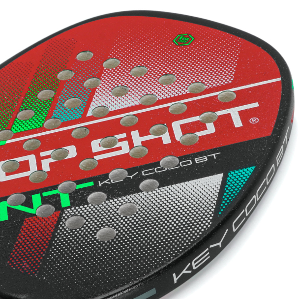 Raquete De Beach Tennis Drop Shot Key Coco Red