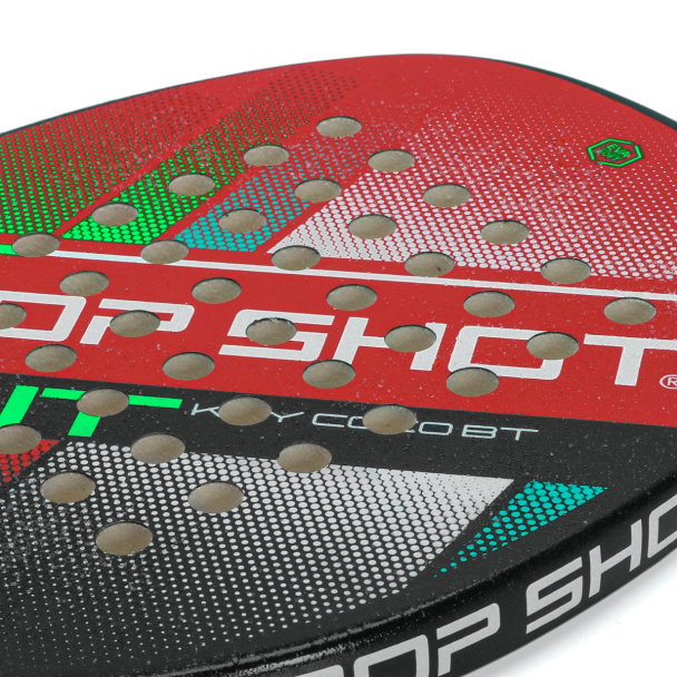 Raquete De Beach Tennis Drop Shot Key Coco Red