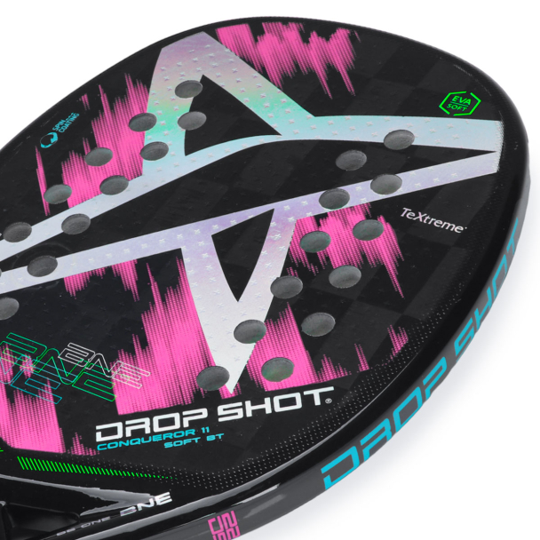 Raquete de Beach Tennis Drop Shot Conqueror 11.0 Soft