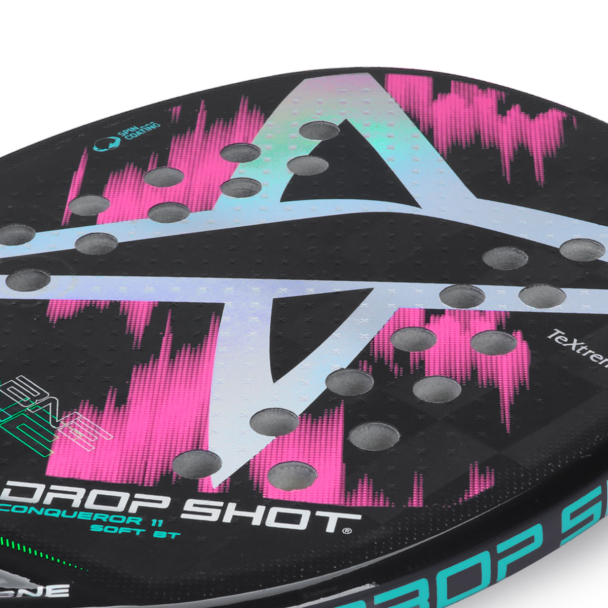 Raquete de Beach Tennis Drop Shot Conqueror 11.0 Soft