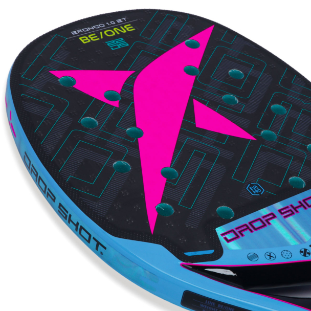 Raquete de Beach Tennis Drop Shot Bronco 1.0 Greta Giusti