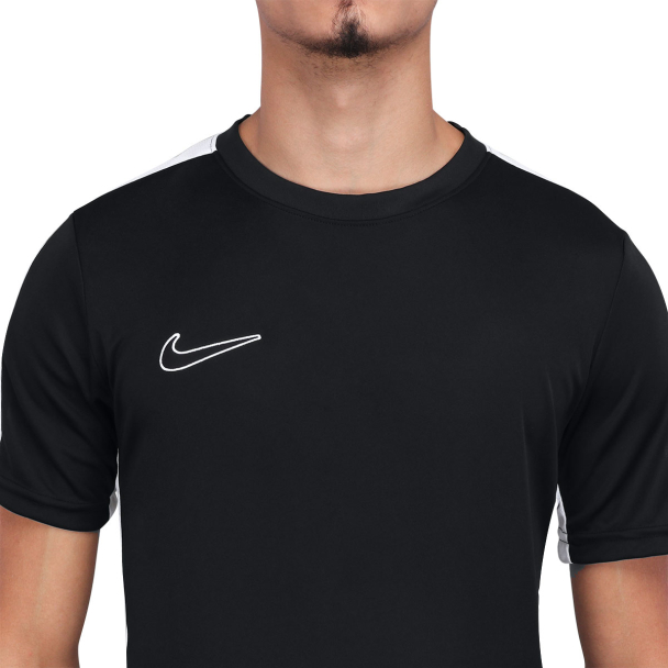 Camiseta Nike DF ACD23 Top SS Preta e Branca