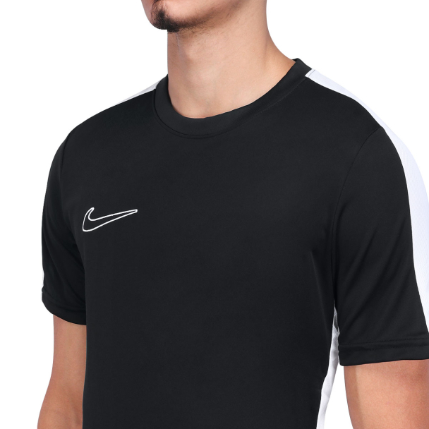 Camiseta Nike DF ACD23 Top SS Preta e Branca