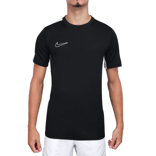 Camiseta Nike DF ACD23 Top SS Preta e Branca