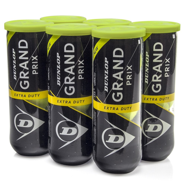 Bola de Tênis Dunlop Grand Prix Pack com 6 Tubos