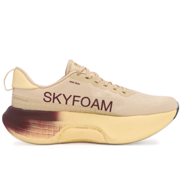 Tênis Fila Speedrocker Skyfoam Bege e Bordô