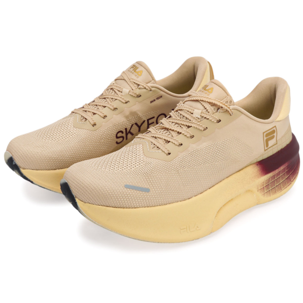 Tênis Fila Speedrocker Skyfoam Bege e Bordô
