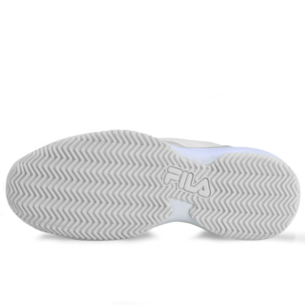 Tênis Fila Winner - Clay - Saibro - Branco e Cinza - ProSpin.com.br