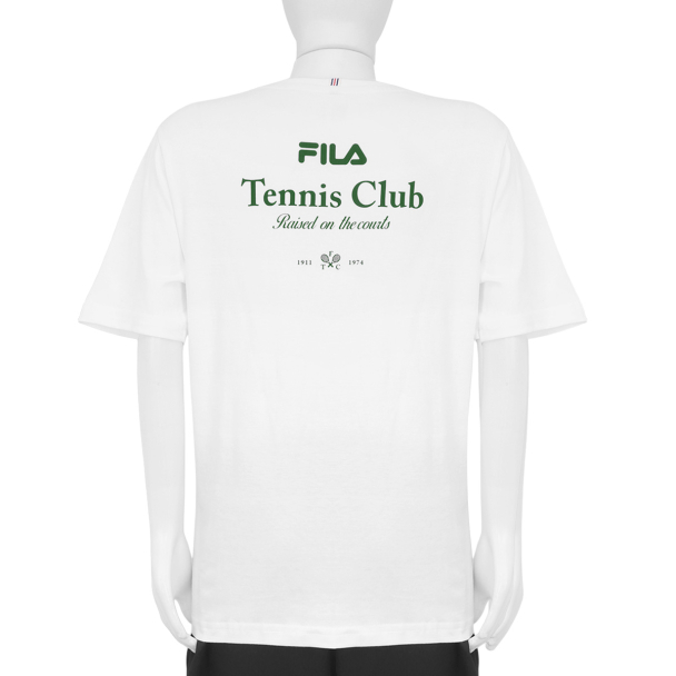 Camiseta Fila Tennis Club Junior Branca