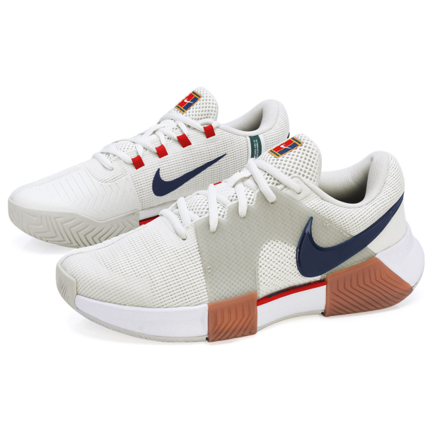 Tênis Nike Zoom GP Challenge 1 - Quadra Rápida - Branco e Marinho